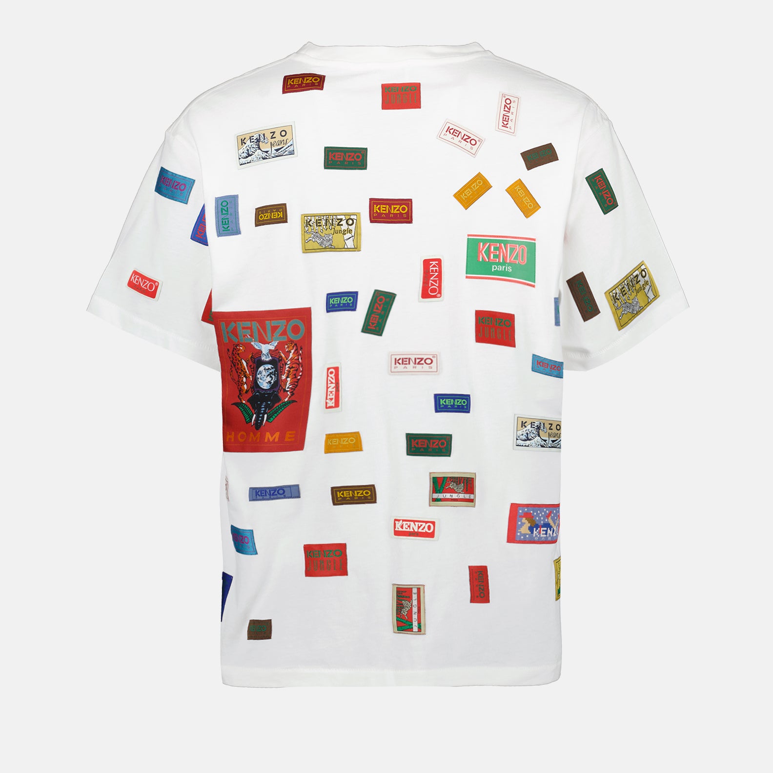 티셔츠 T-shirt Archives Labels Kenzo 하얀색 Homme