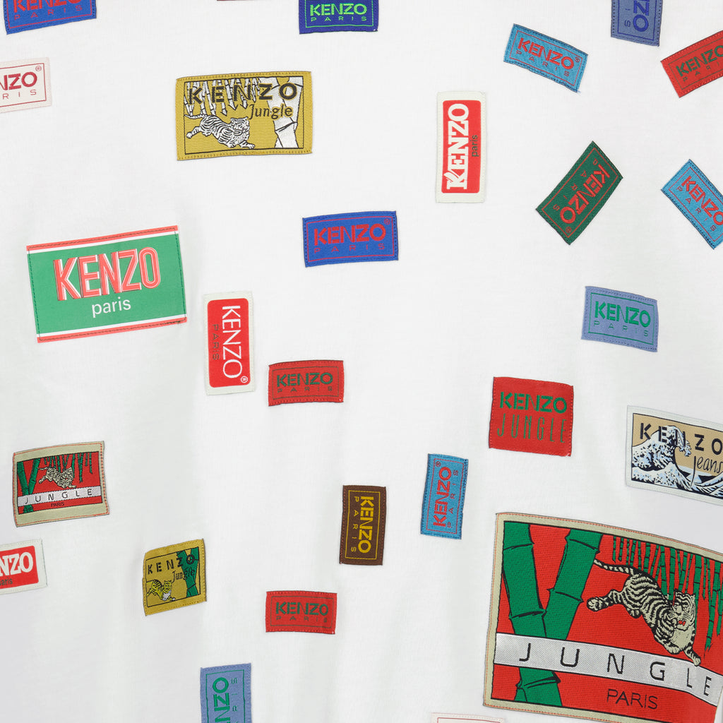 티셔츠 T-shirt Archives Labels Kenzo 하얀색 Homme
