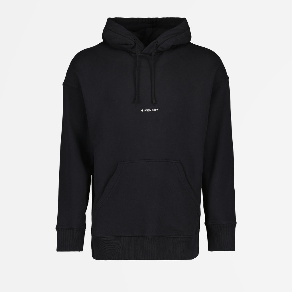 Sudaderas Sweat à capuche à logo Givenchy Negro Homme