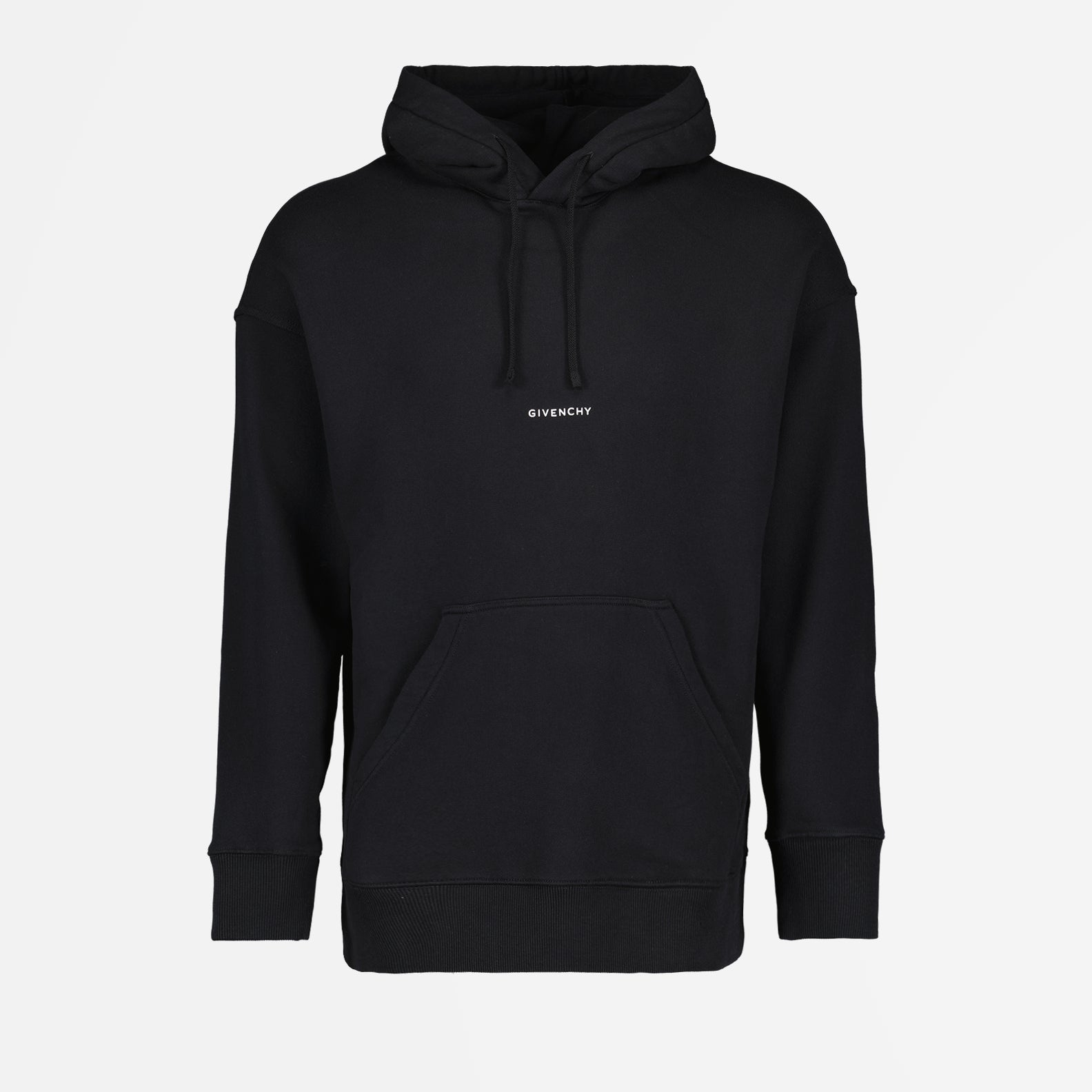 Sweatshirts Sweat à capuche à logo Givenchy Noir Homme