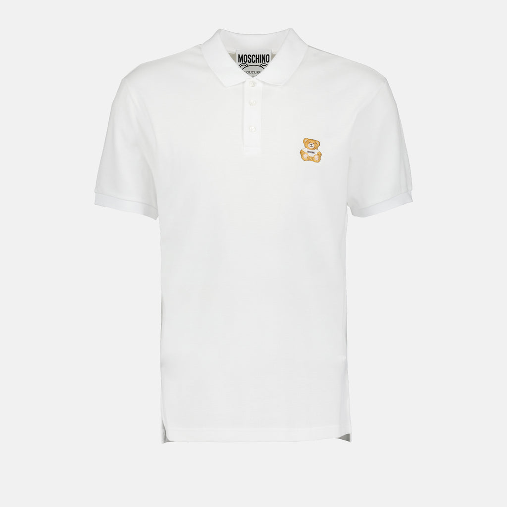 폴로 셔츠 Polo Teddy Moschino 하얀색 Homme
