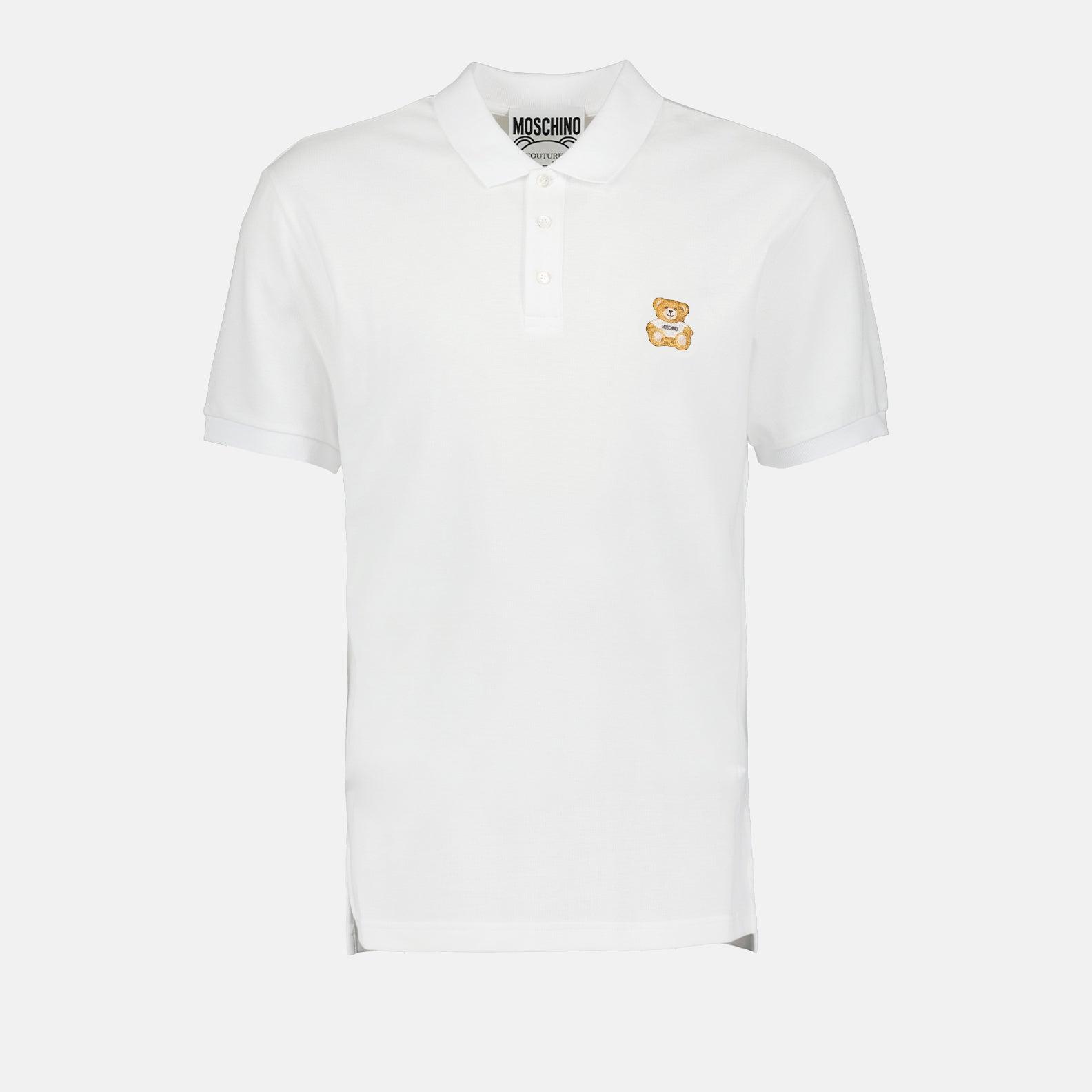 폴로 셔츠 Polo Teddy Moschino 하얀색 Homme