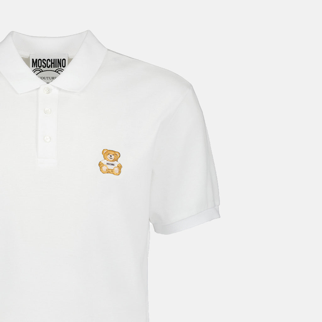 폴로 셔츠 Polo Teddy Moschino 하얀색 Homme