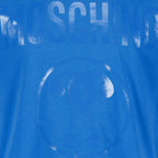 T-shirts T-shirt à logo Moschino Bleu Homme