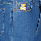 Pants Teddy denim pants Moschino Blue Man