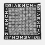 Scarves and gloves 4G silk square Givenchy Black Women