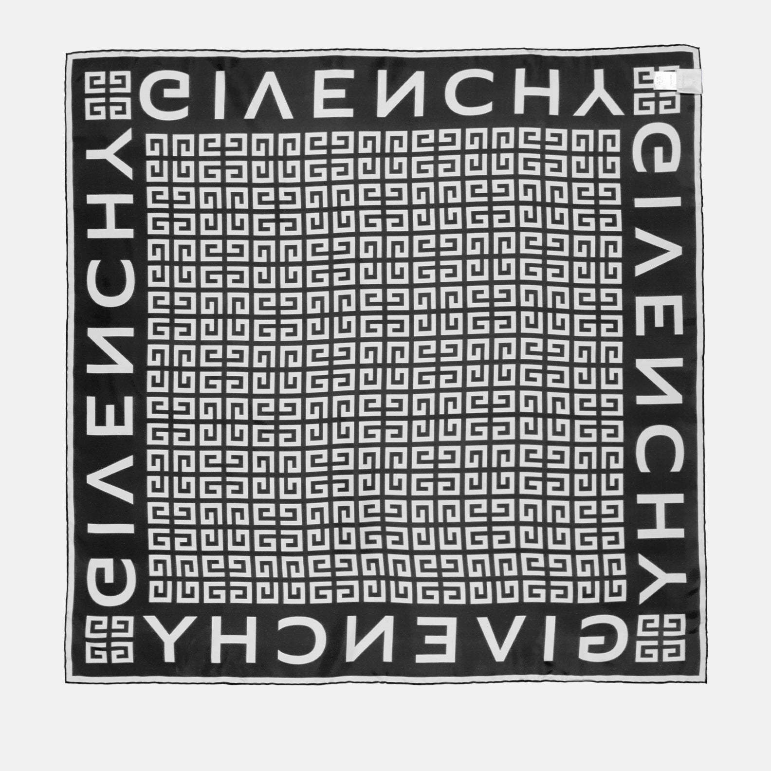 Scarves and gloves 4G silk square Givenchy Black Women