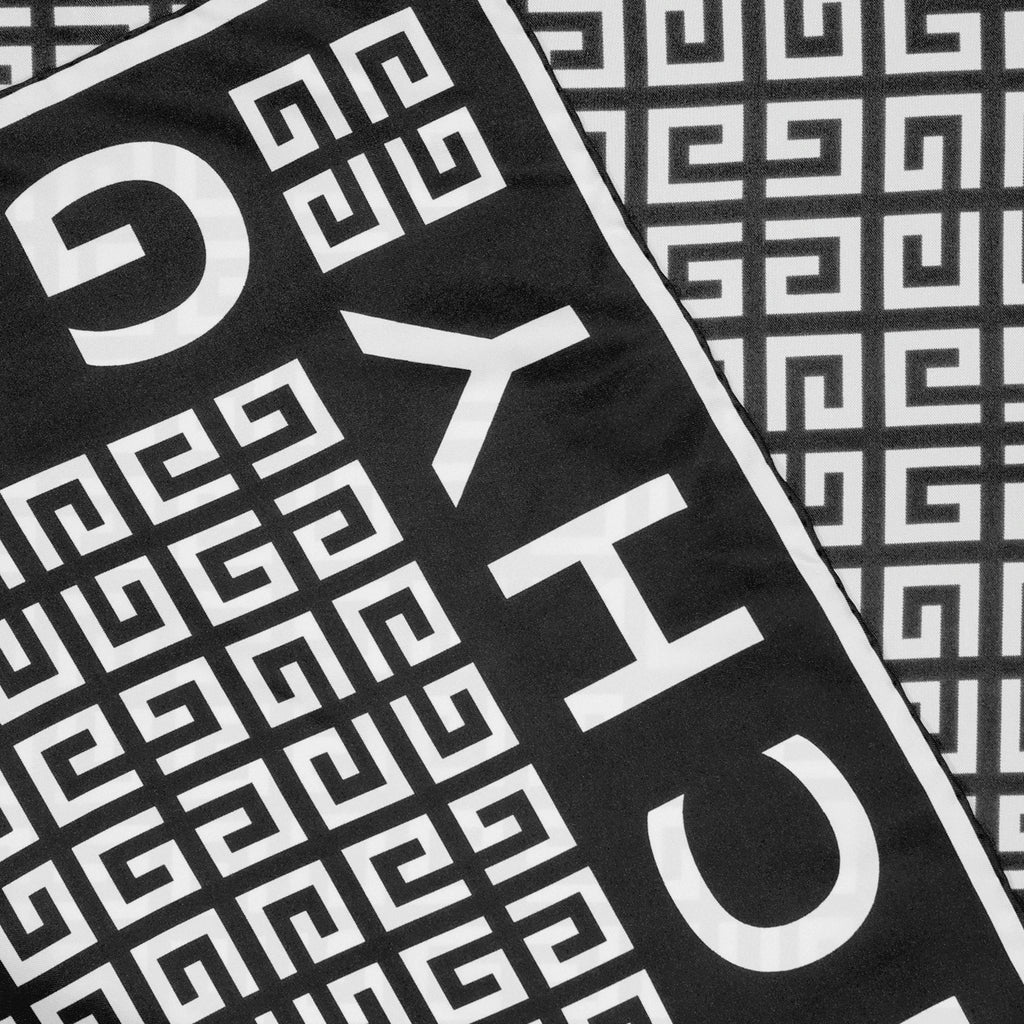 Scarves and gloves 4G silk square Givenchy Black Women