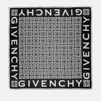 Scarves and gloves 4G silk square Givenchy Black Women