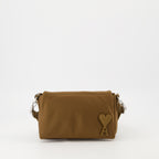 Clutches Marcel lunch box bag Ami PARIS Brown Unisex