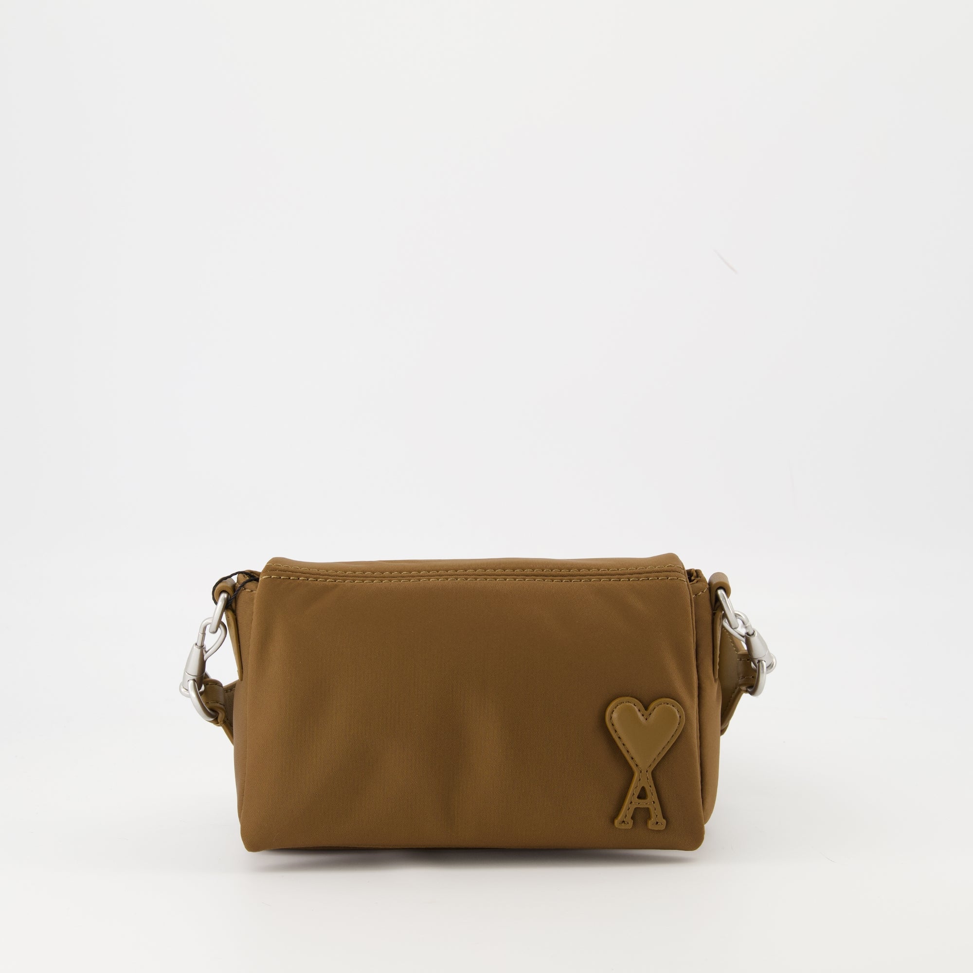 Clutches Marcel lunch box bag Ami PARIS Brown Unisex