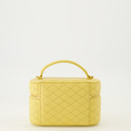 Sacs bandoulière Bolsa Gaby Vanity Amarela em Couro de Cordeiro Saint Laurent Jaune Femme