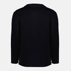 Imagen del artículo Chaqueta de lana azul Cyril de la marca Officine Générale para Hombre - Temporada Otoño-Invierno 2025 - Vista Trasera