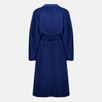 Manteaux Manteau Icon bleu marine en laine Max Mara Bleu foncé Femme