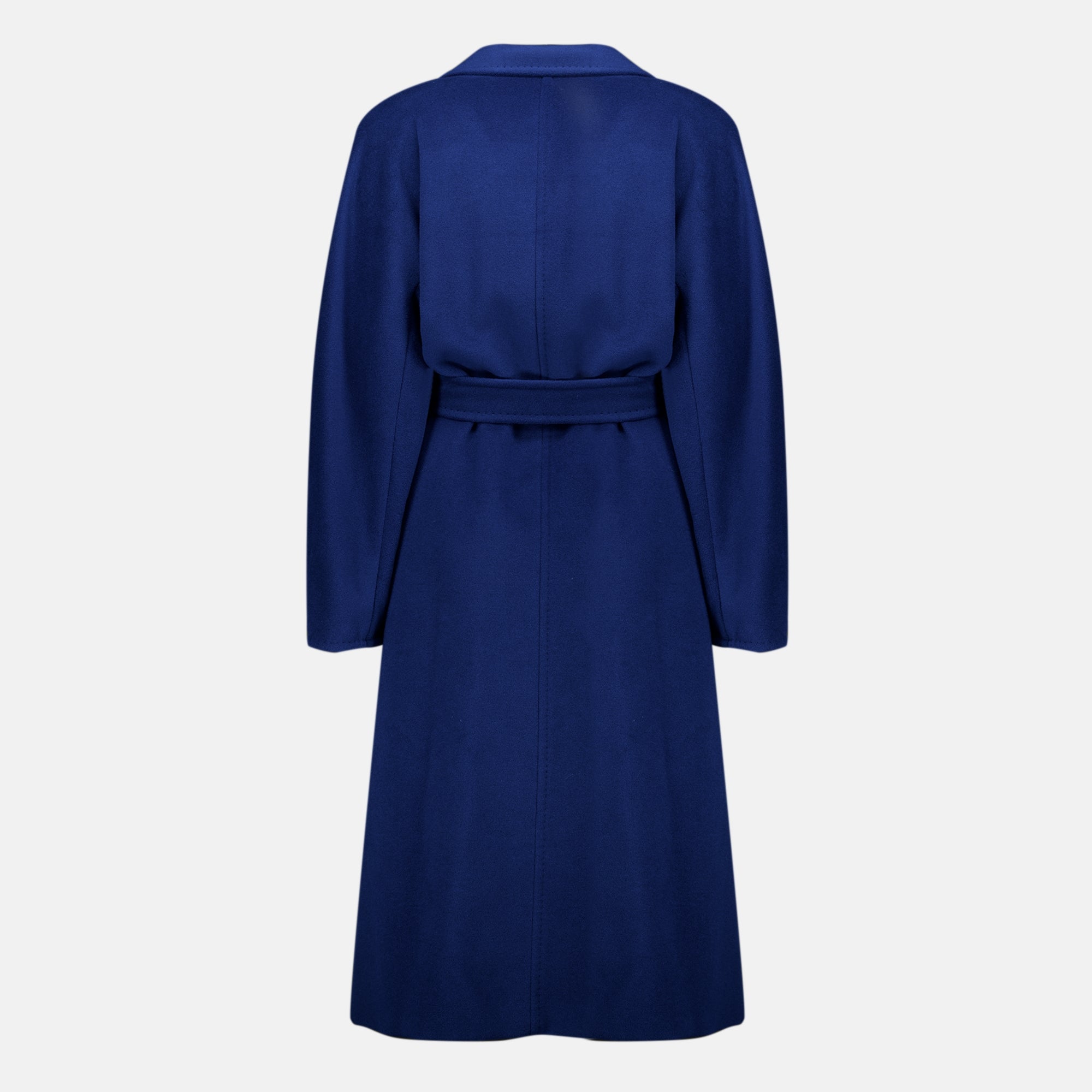 Manteaux 아이콘 네이비 블루 울 코트 Max Mara Bleu foncé Femme