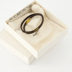 Bijoux Bracelet Cassandre Saint Laurent Marron Femme