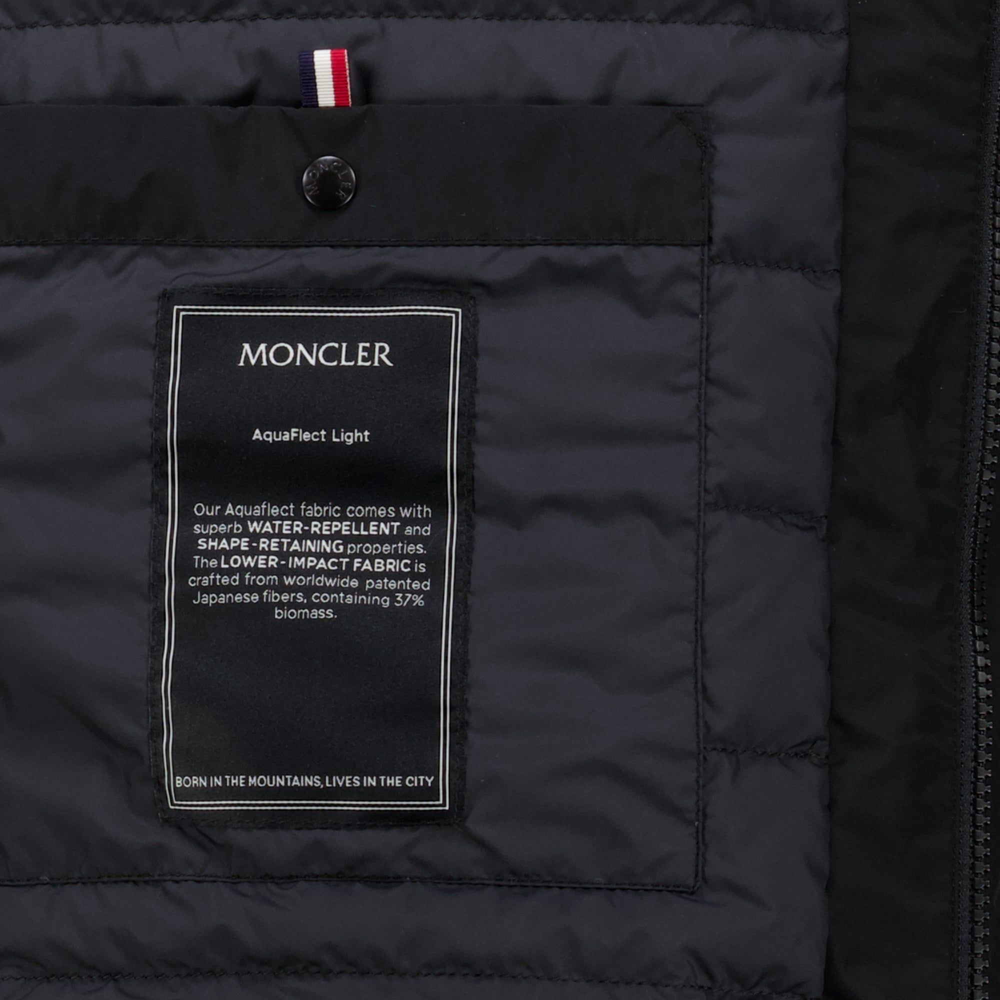 Vestes Yndale Black Down Jacket Moncler Noir Homme