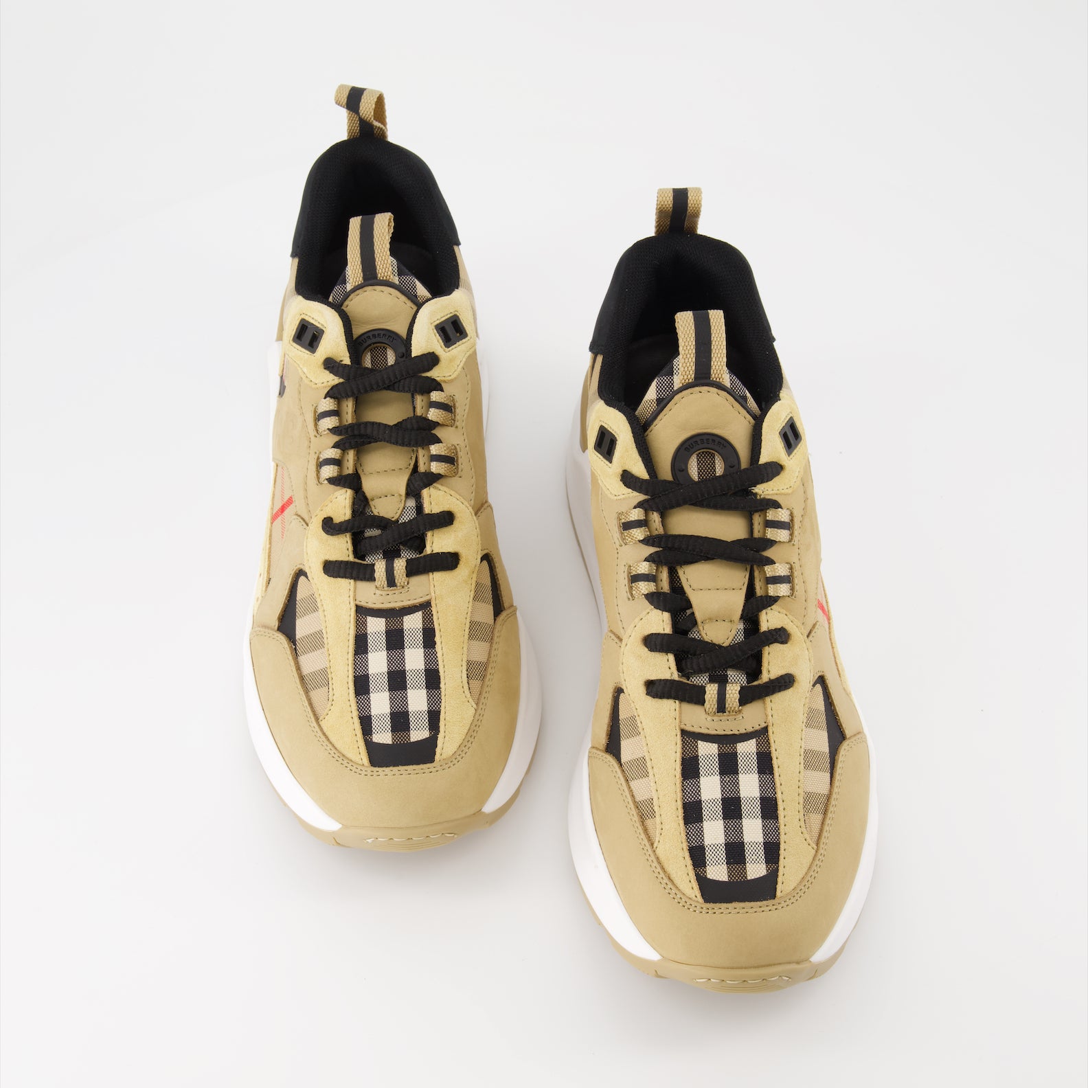 Sneaker Baskets Ramsey Burberry Beige Homme