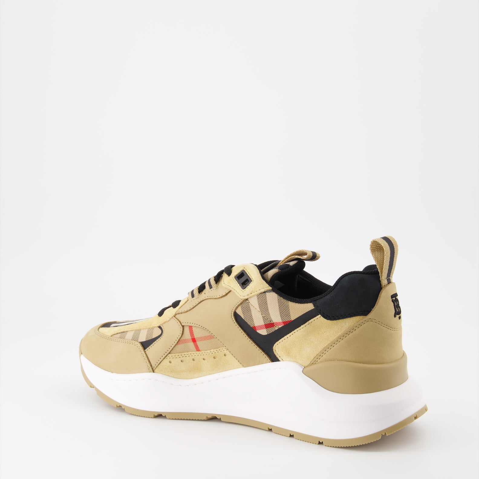 Sneaker Baskets Ramsey Burberry Beige Homme