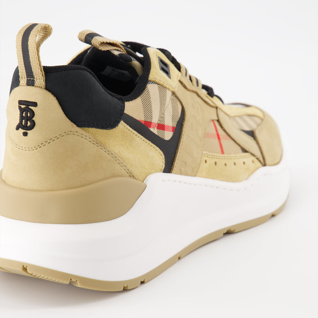 Sneaker Baskets Ramsey Burberry Beige Homme