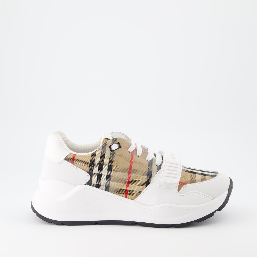 Sneakers Check sneakers Burberry White Man