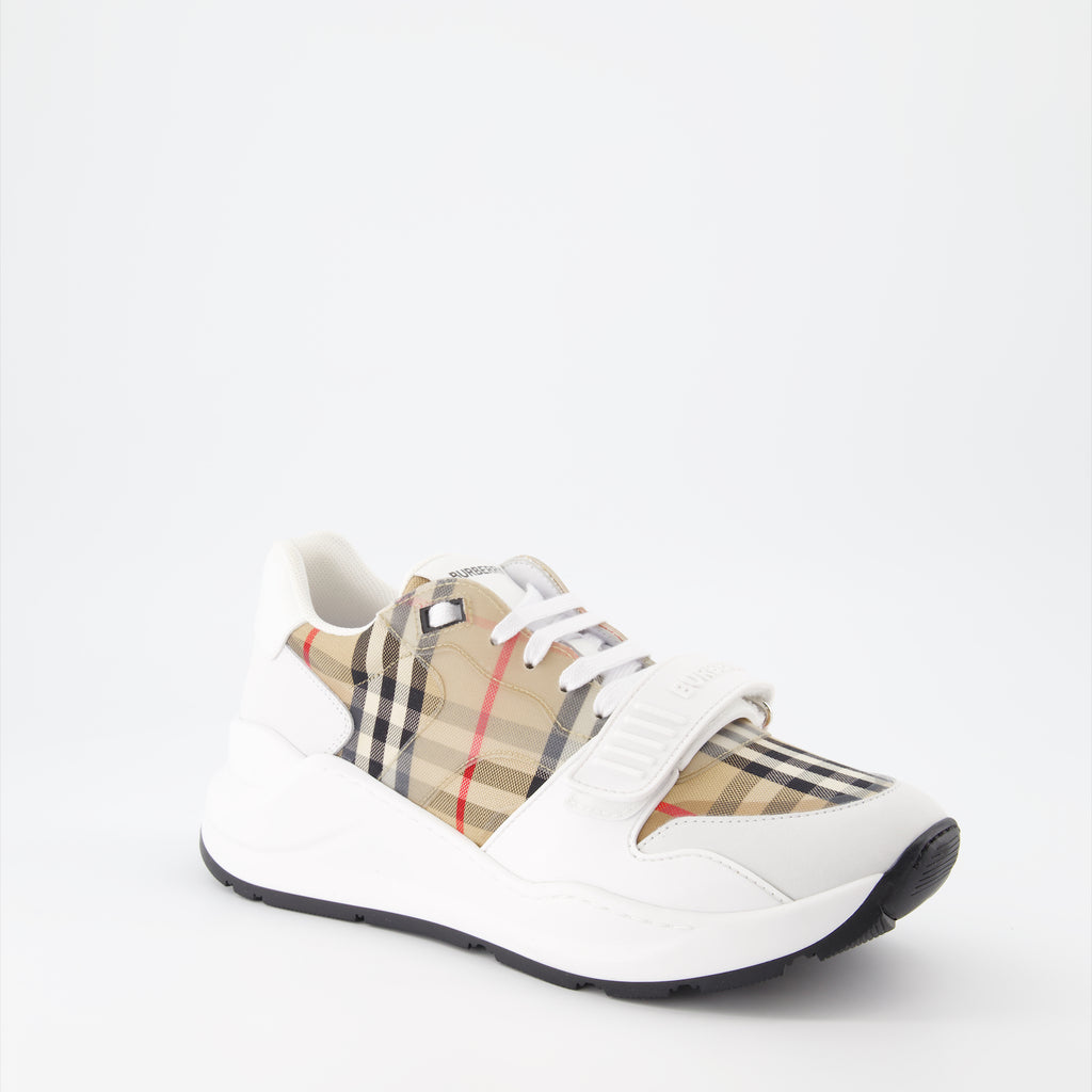 Sneakers Check sneakers Burberry White Man