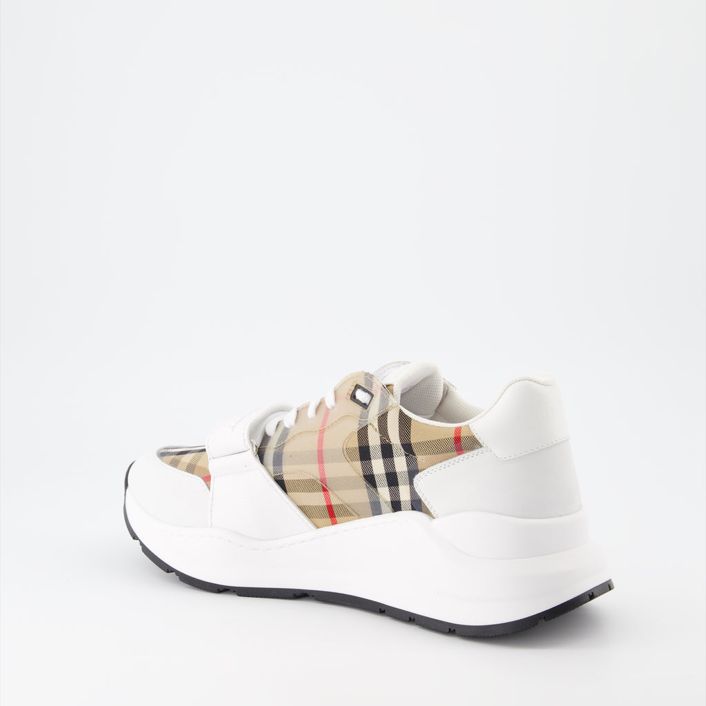 Sneakers Check sneakers Burberry White Man