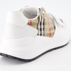 Sneakers Check sneakers Burberry White Man
