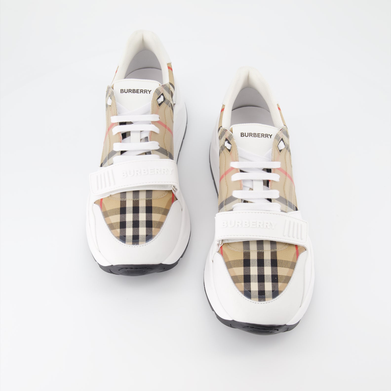 Sneakers Check sneakers Burberry White Man