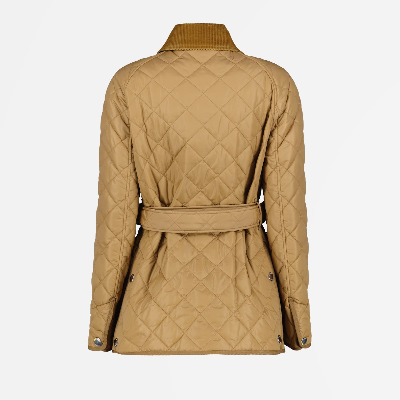 Giacche Giacca in Nylon Trapuntato Burberry Beige Femme