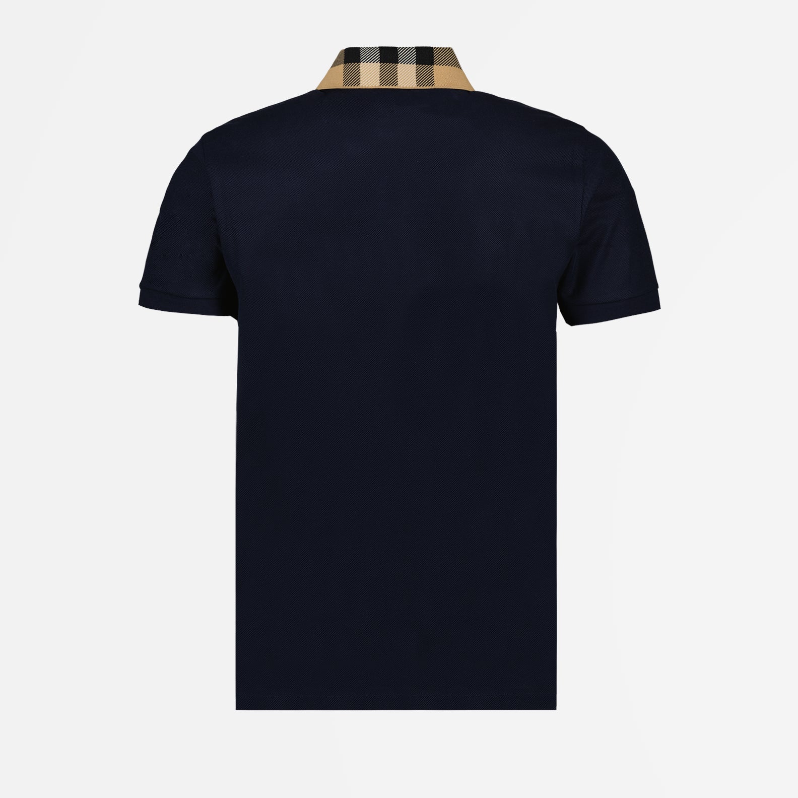 Polos Polo à col à carreaux Burberry Azul Homme