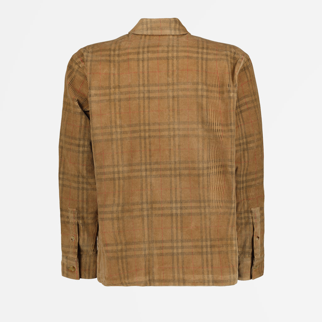 Shirts Velvet shirt Burberry Beige Man