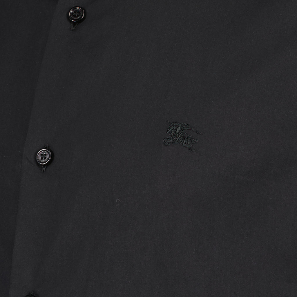 Shirts Short-sleeve shirt Burberry Black Man