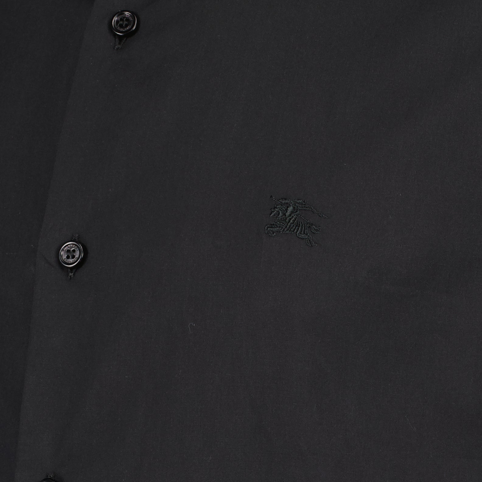 Shirts Short-sleeve shirt Burberry Black Man