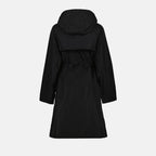 Abrigos Parka cintrée Burberry Negro Femme
