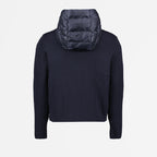 Jacken Veste bi-matière Moncler Blau Homme