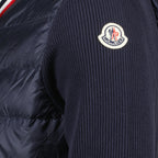 Jacken Veste bi-matière Moncler Blau Homme