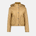 Jackets Quilted jacket Burberry Beige Femme