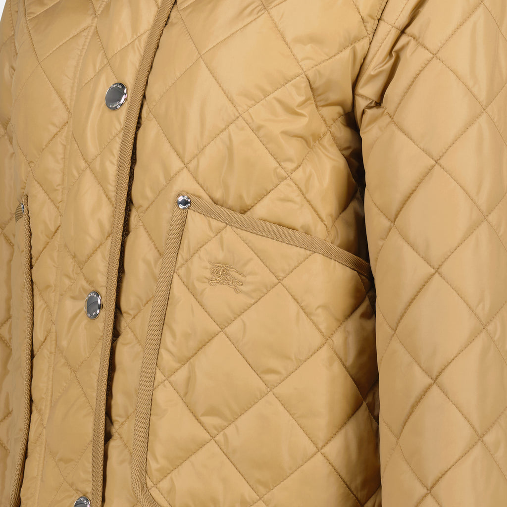 Jackets Quilted jacket Burberry Beige Femme