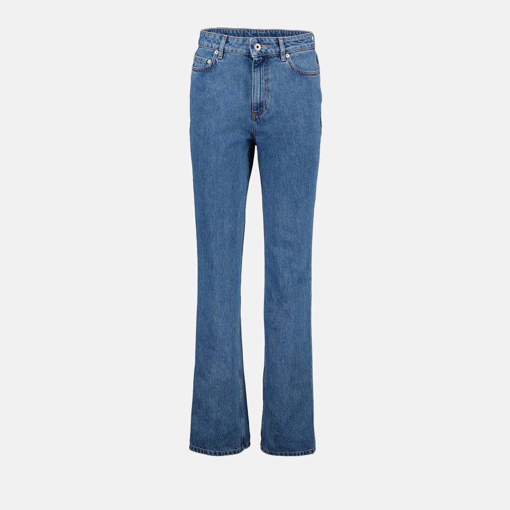 Pantalones Jeans Rectos Burberry Azul Femme