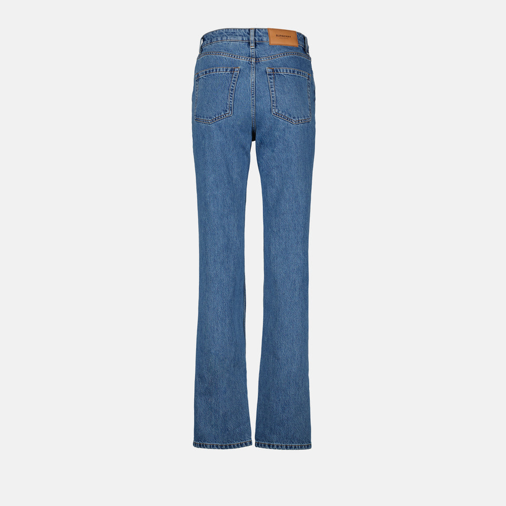 Pantalones Jeans Rectos Burberry Azul Femme