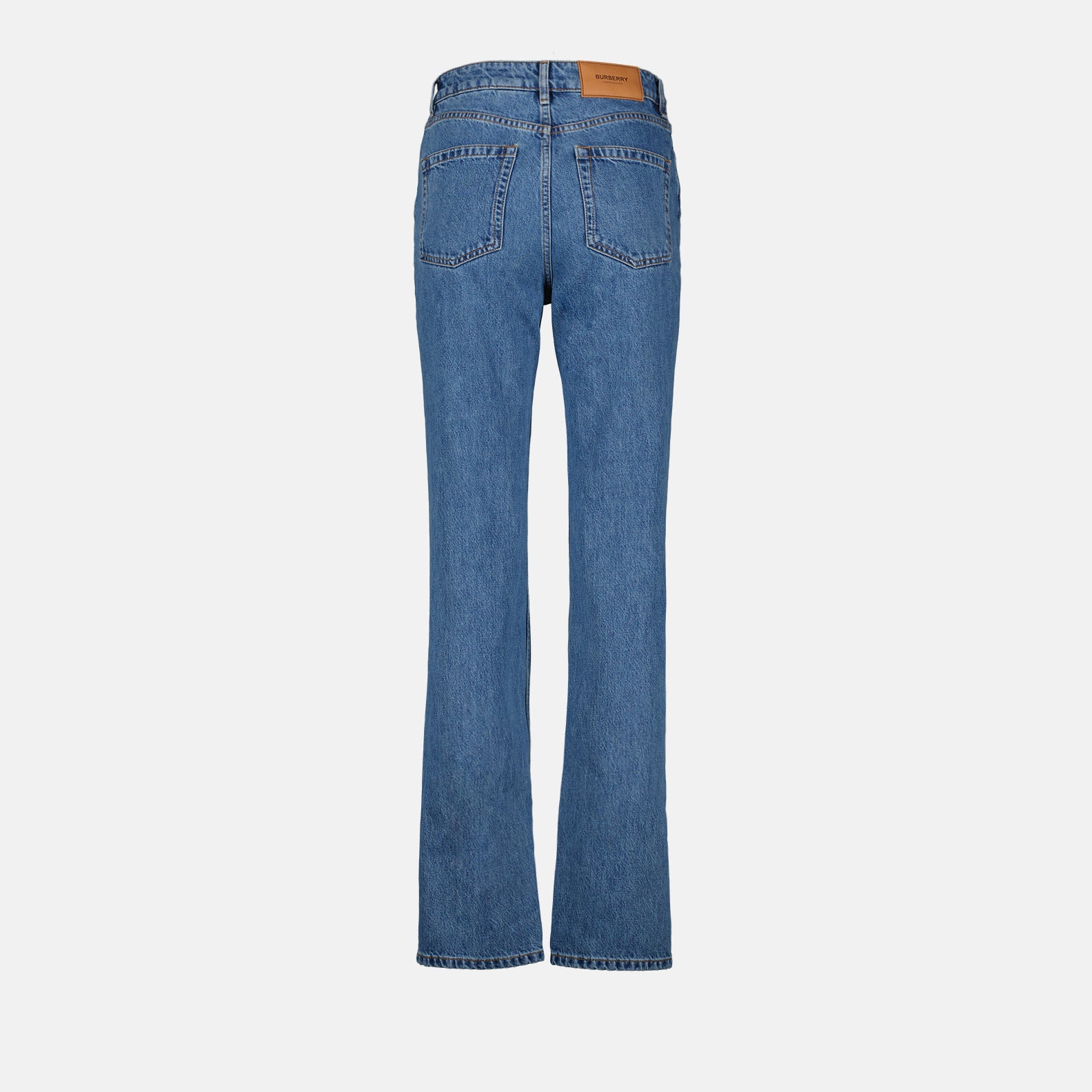 Pantalones Jeans Rectos Burberry Azul Femme