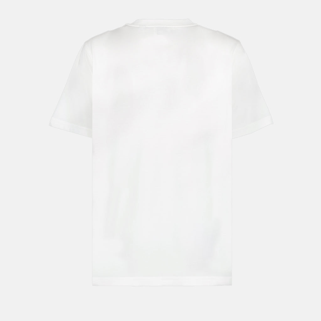 T-shirt T-shirt à logo Burberry Bianco Femme