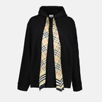 Sweatshirts Sweatshirt avec foulard Burberry Noir Femme