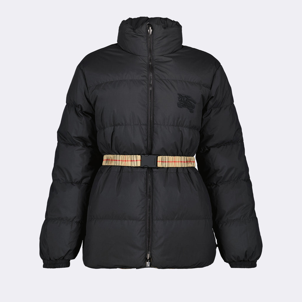 Abrigos Doudoune réversible à carreaux Burberry Beige Femme