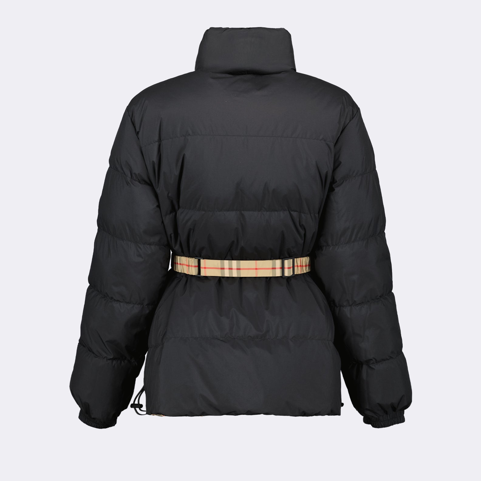 Coats Reversible checked down jacket Burberry Beige Women