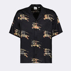 Camisas Chemise Cavalier Burberry Negro Homme