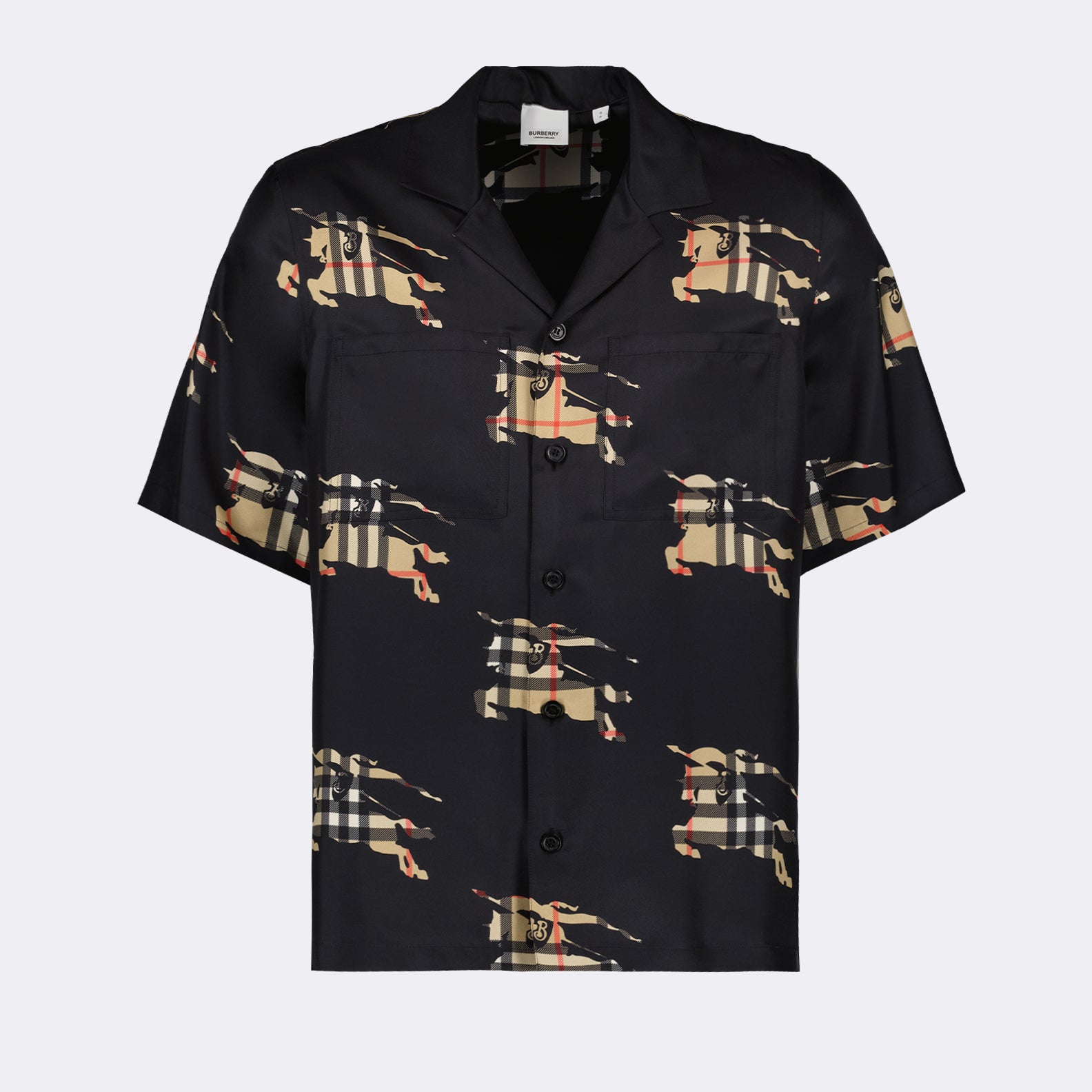 Camisas Chemise Cavalier Burberry Negro Homme