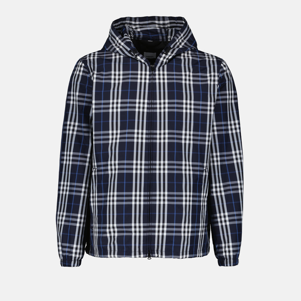 재킷 Veste à carreaux Burberry 파란색 Homme