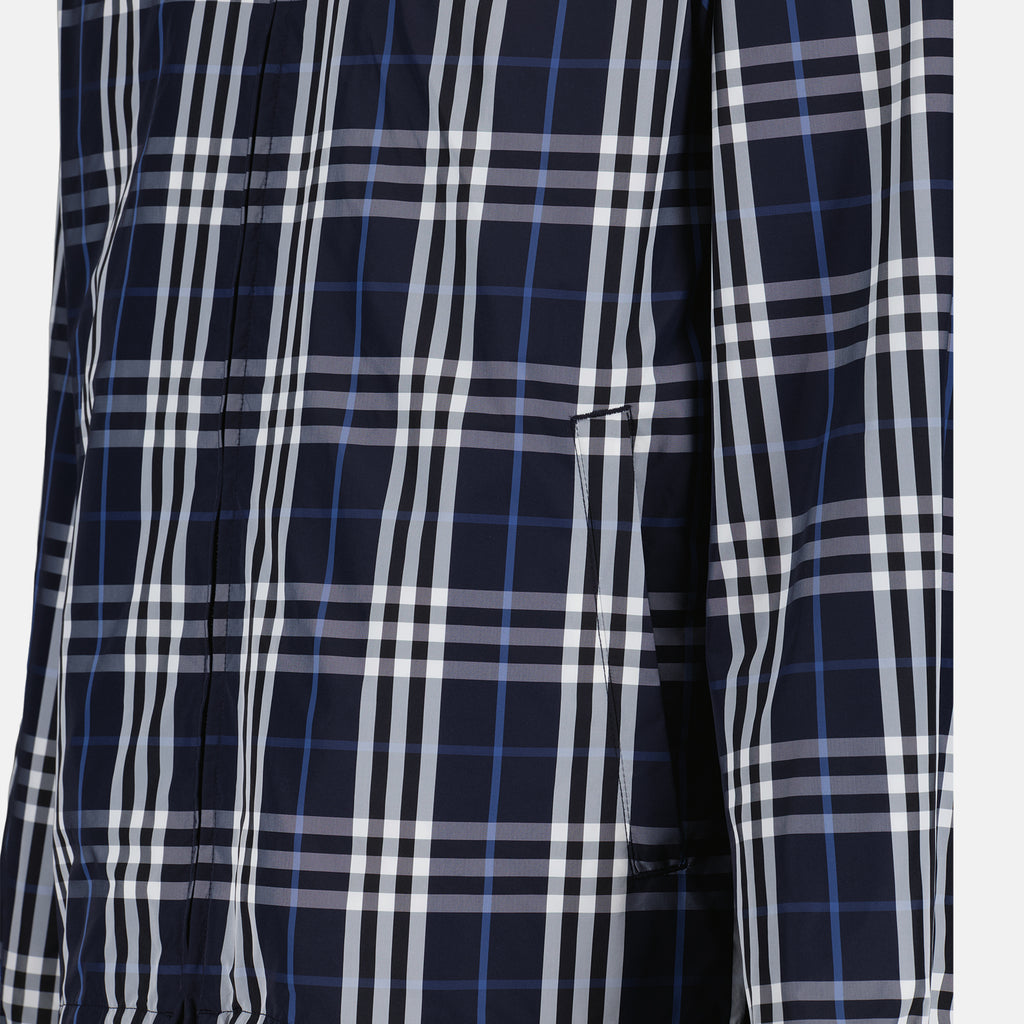재킷 Veste à carreaux Burberry 파란색 Homme